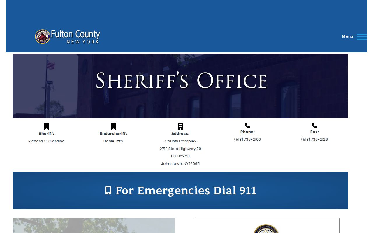 Fulton County arrest history Sheriff headquarters page