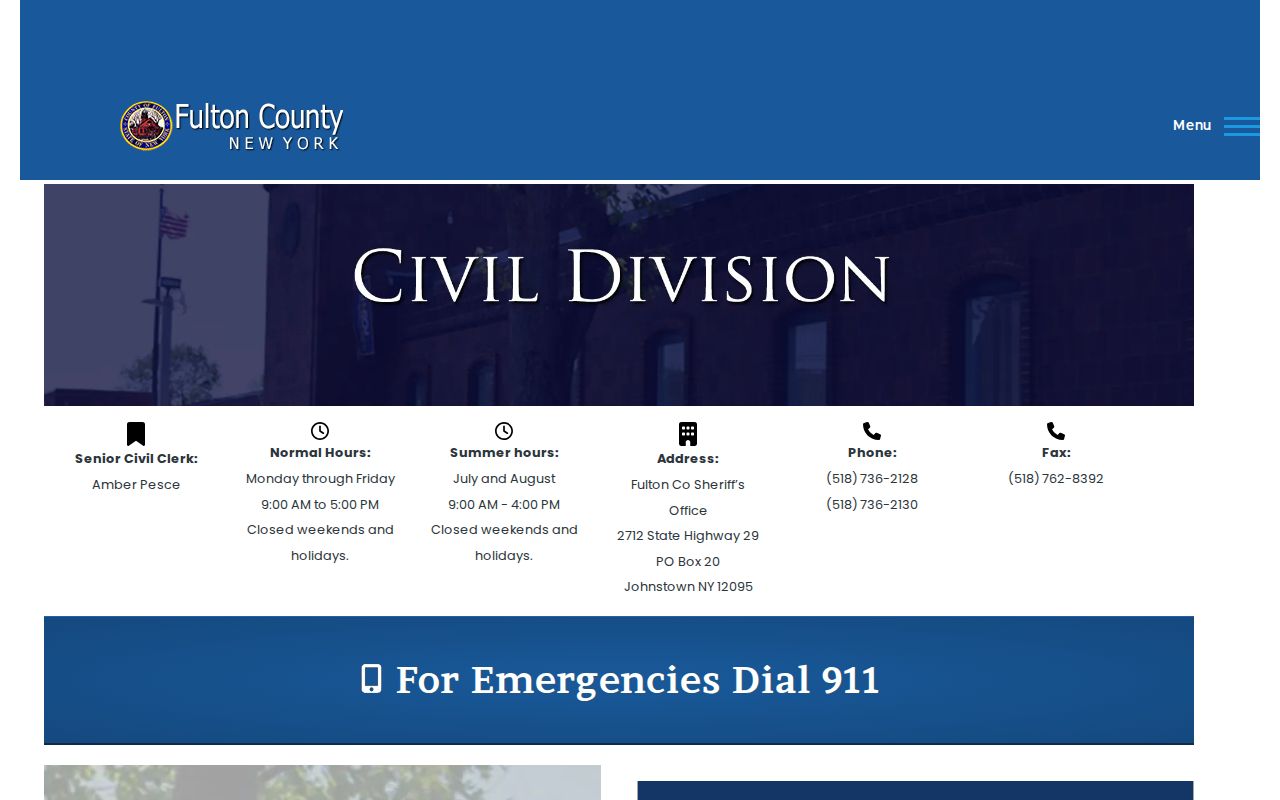 Fulton County arrest report FOIL instructions from Sheriff Civil Division