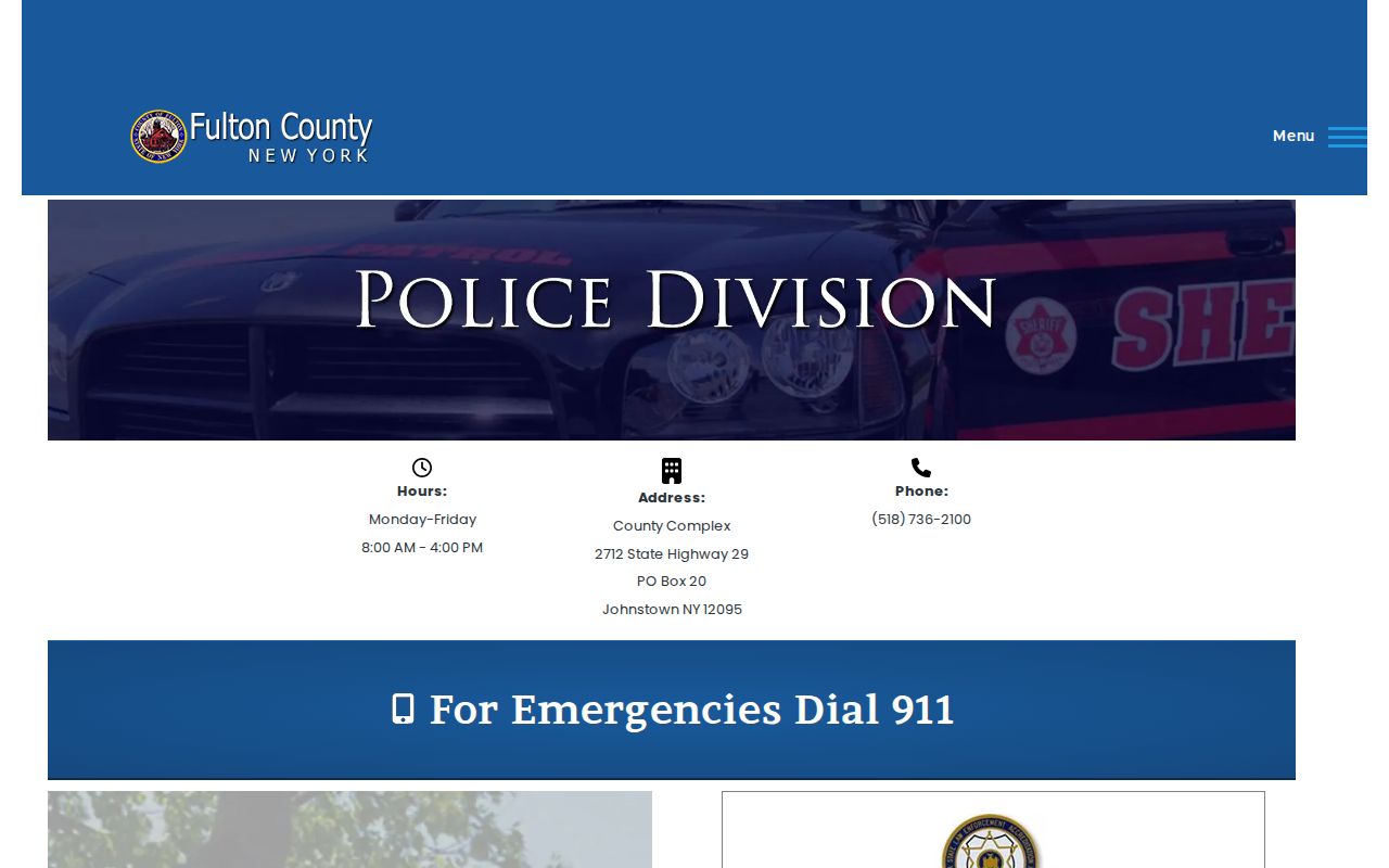 Fulton County arrest history Road Patrol and Criminal Investigations page