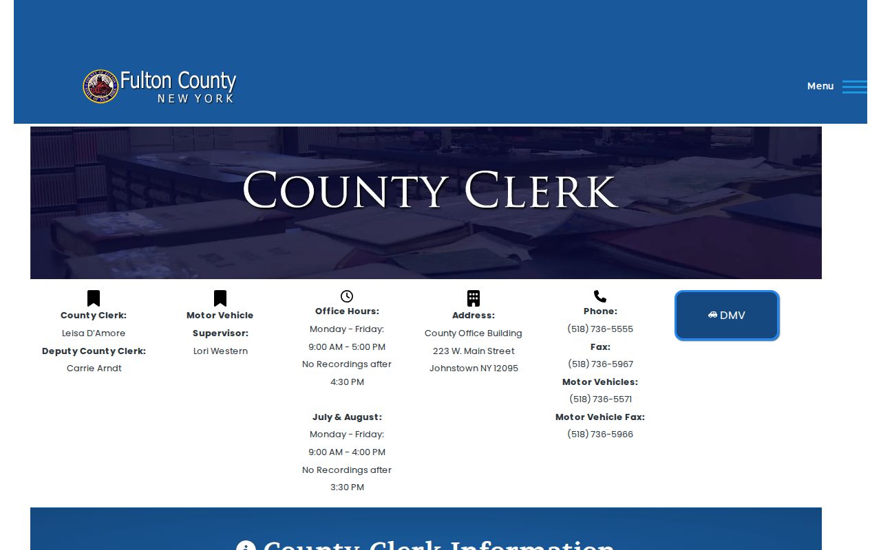 Fulton County criminal court case records and County Clerk office information