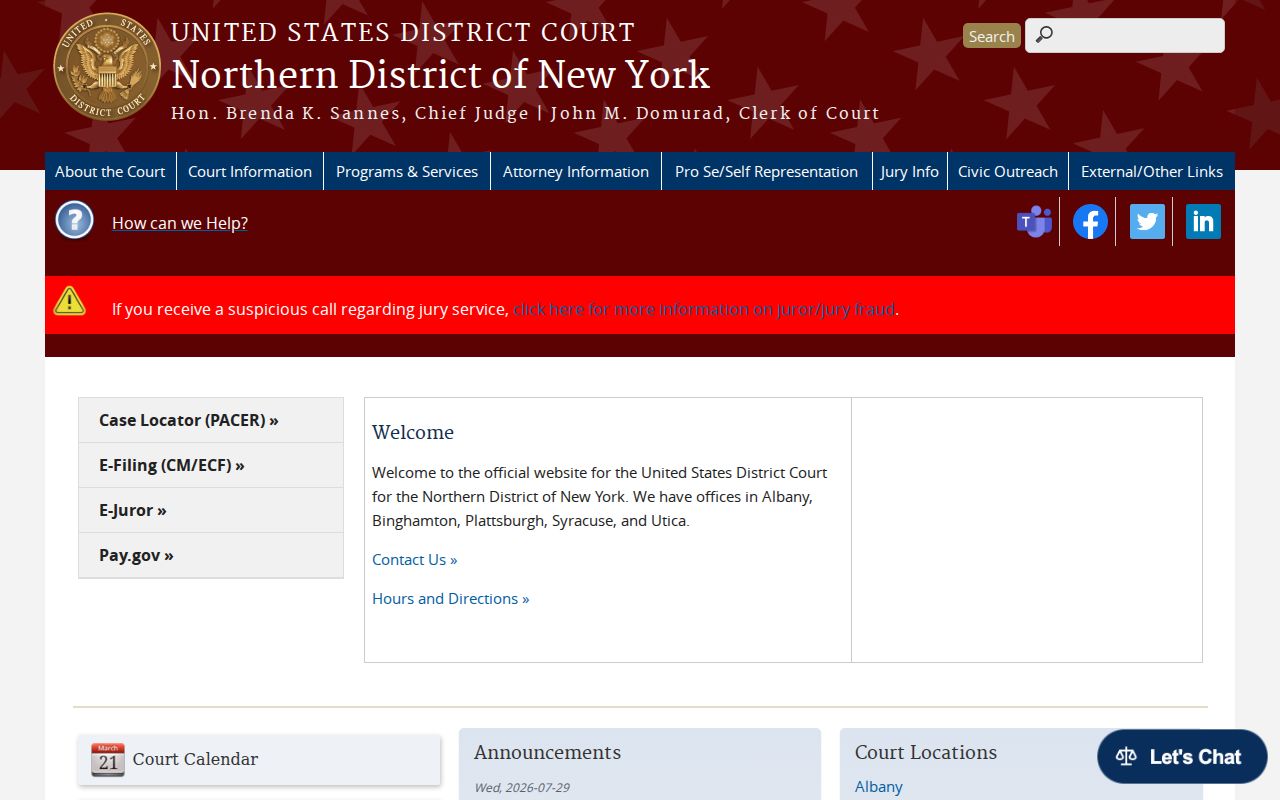 Fulton County federal criminal court records in the Northern District